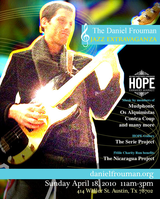 Daniel Frouman Jazz Extravaganza Poster